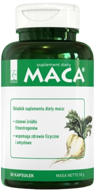 AZ MACA vitalitet fytoöstrogener 80 kapslar.