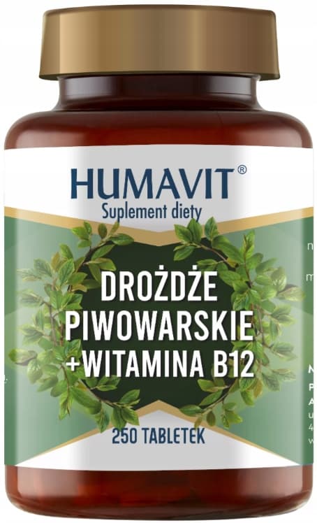 HUMAVIT Öljäst + Vitamin B12 NERVSYSTEMET IMMUNITET 250 tabletter.