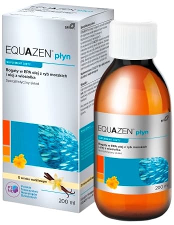 EQUAZEN flytande marin fiskolja EPA E-VITAMINKONCENTRATION vanilj 200