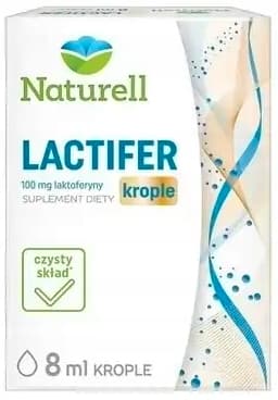 NATURELL LACTIFER laktoferrin IMMUNITETSdroppar 8 ml