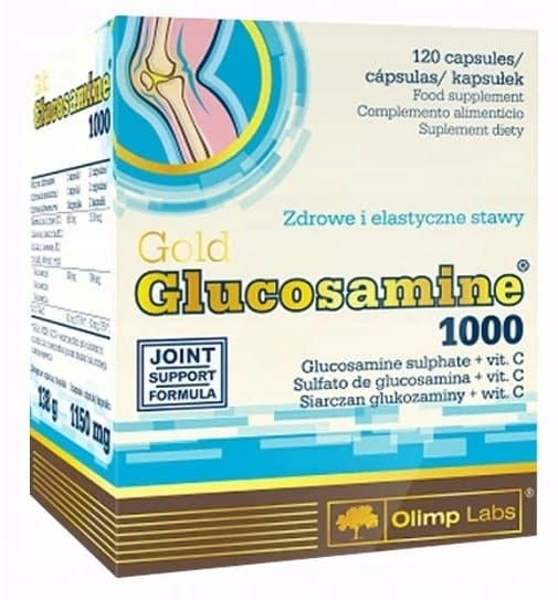 Olimp Gold Glucosamin 1000 TIL LED 120 kapsler