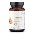 Miniatyrbild 4 av 6: Aura Herbals OMEGA + VITAMIN D3 2000 IE + K2 60 kapslar