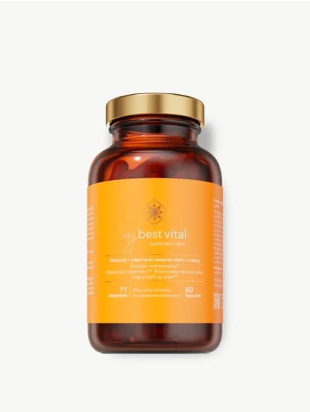 MyBestVital energi IMMUNITET vitamin CD selen MyBestPharm 60 kapslar.