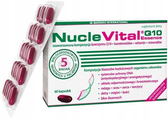 NucleVital Q Essence Complex koenzym Q10 60 kapslar.