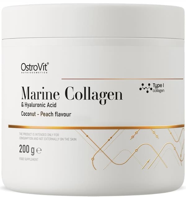 OstroVit Marint Kollagen Marint Kollagen + Hyaluronsyra + C-vitamin 200 g