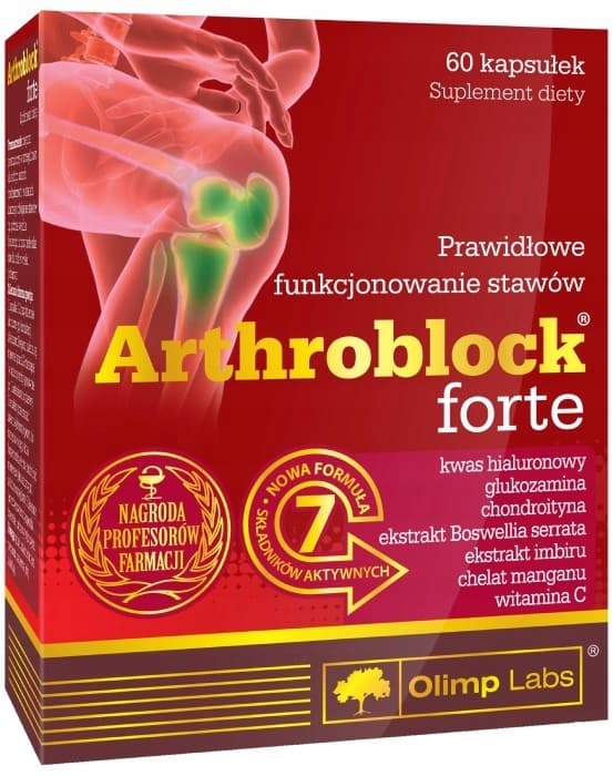 OLIMP ARTHROBLOCK FORTE GLUKOSAMINSULFAT 60 kapslar