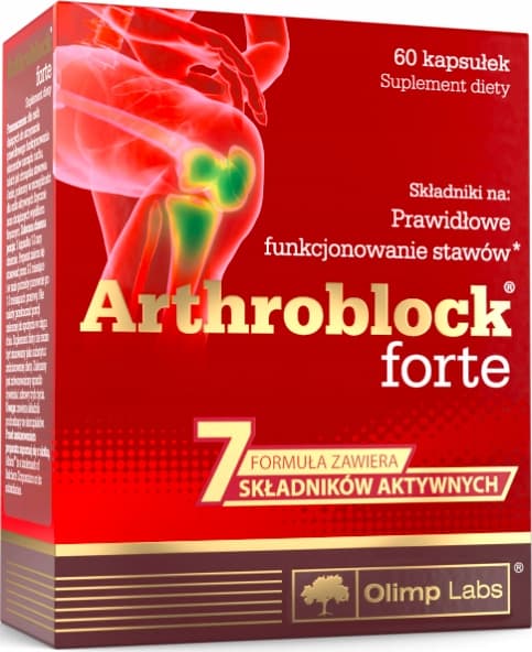 OLIMP ARTHROBLOCK FORTE GLUKOSAMINSULFAT 60 kapslar