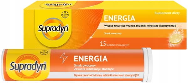 SUPRADYN ENERGY vitaminer och mineraler Bayer 15 tabletter