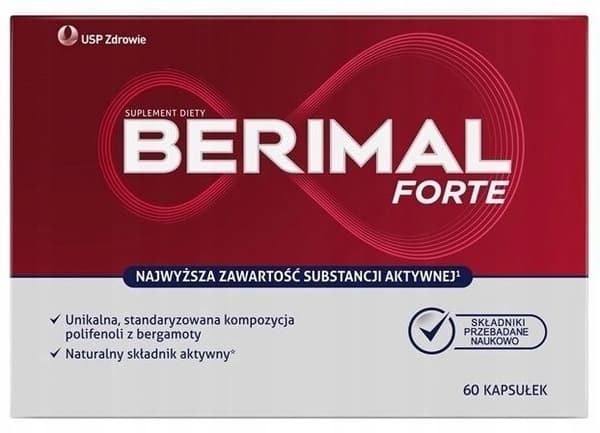 Berimal FORTE for kolesterolsundt hjerte 60 kapsler