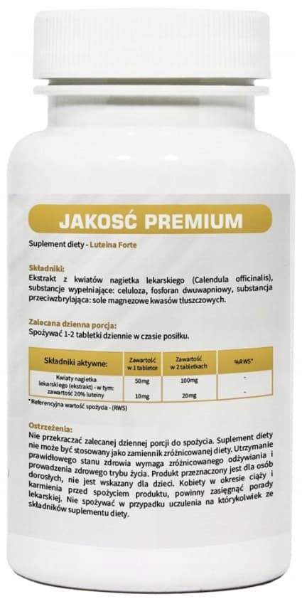MedFuture Luteina Forte 50 mg synsfremmende 120 tabletter