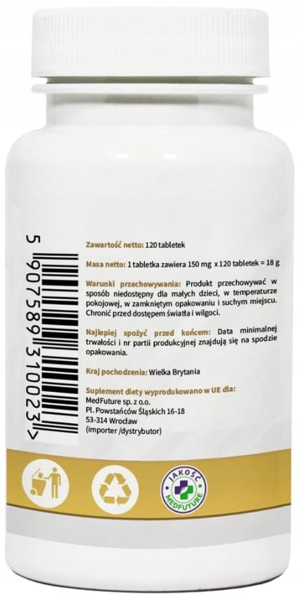 MedFuture Luteina Forte 50 mg synsfremmende 120 tabletter