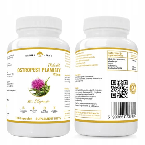 Altopharma mjölktistellever 120 kapslar.