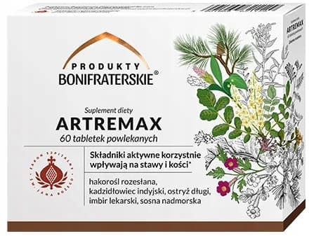 Artremax Bonifraterskie-produkter 60 tabletter