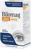 Miniatyrbillede 2 af 2: Bilomag Plus Øjenhukommelseskoncentration 75 tabletter