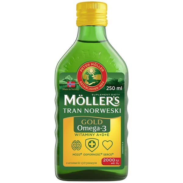 MÖLLERS Norsk citronleverolja 250 ml