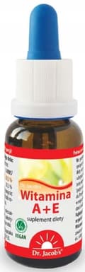 Miniatyrbild 2 av 11: Dr. Jacobs Vitamin A + E i droppar 20 ml