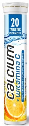 MBM Kalcium + C-vitamin kalcium 20 tabletter. mus.