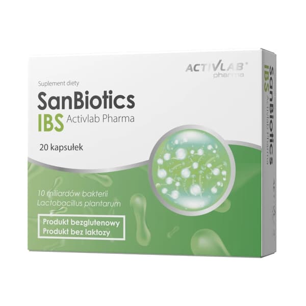 ACTIVLAB SanBiotics IBS PROBIOTIKA 20 kapslar.