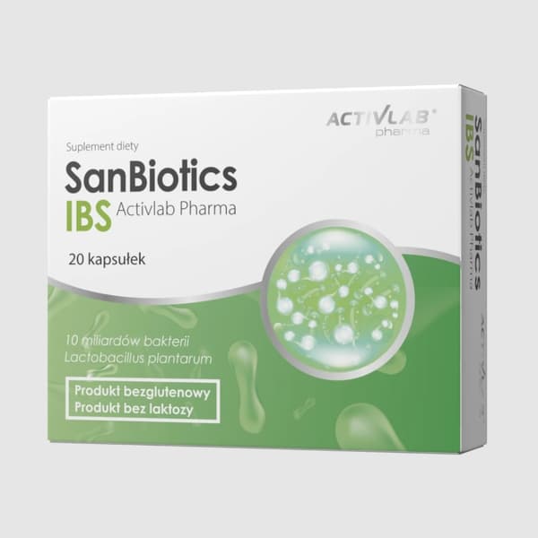 ACTIVLAB SanBiotics IBS PROBIOTIKA 20 kapslar.