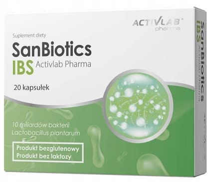 ACTIVLAB SanBiotics IBS PROBIOTIKA 20 kapslar.