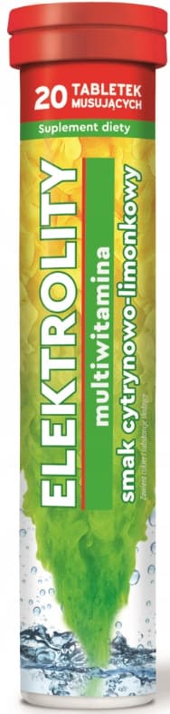 Elektrolyter Multivitamin C-vitamin Magnesium MBM 20 brustabletter