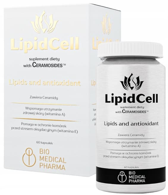 Bio Medical Pharma LipidCell CERAMIDER VITAMIN AE HUD 60 kapsler.