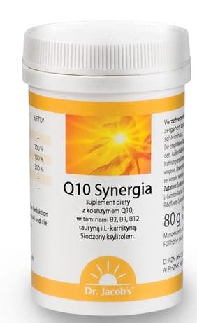 Dr. Jacobs koenzym Q10 synergipulver 90 g