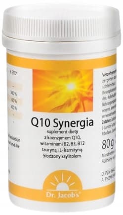 Dr. Jacobs koenzym Q10 synergipulver 90 g