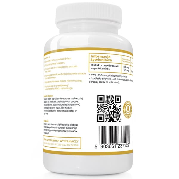 Altopharma Acerola Forte 500 mg C-vitamin 120 tabs