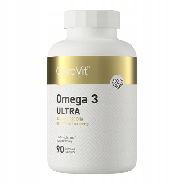 OstroVit Omega 3 Ultra IMMUNITET EPA DHA 90 kapslar