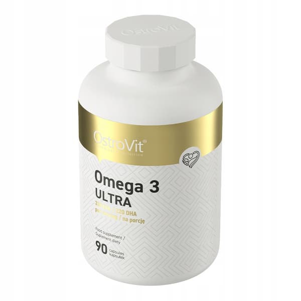 OstroVit Omega 3 Ultra IMMUNITET EPA DHA 90 kapslar