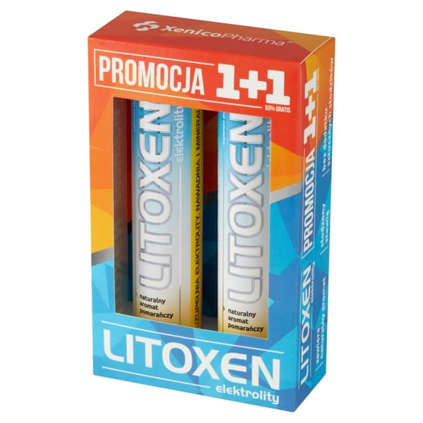 LITOXEN elektrolyter Xenico Pharma 2 x 20 tabletter