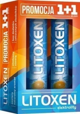 LITOXEN elektrolyter Xenico Pharma 2 x 20 tabletter
