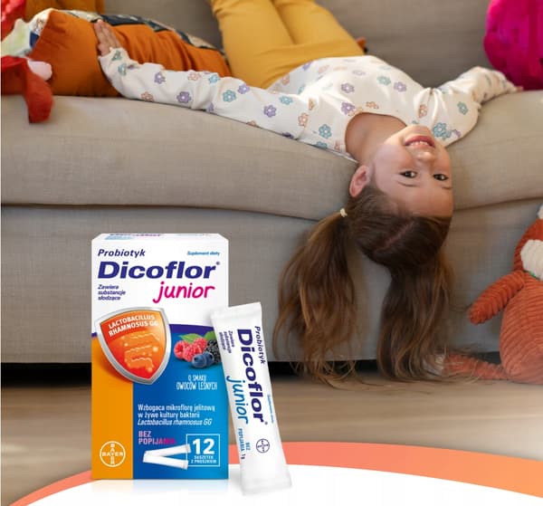 DICOFLOR JUNIOR probiotika för barn 12 dospåsar