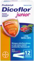 Miniatyrbild 1 av 11: DICOFLOR JUNIOR probiotika för barn 12 dospåsar