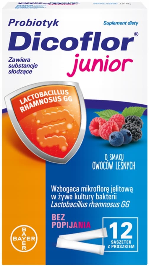 DICOFLOR JUNIOR probiotika för barn 12 dospåsar