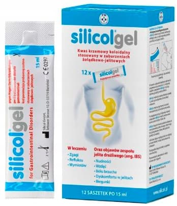 Silicolgel oral gel IBS UPPBLÅSTHET 12 dospåsar