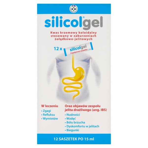 Silicolgel oral gel IBS UPPBLÅSTHET 12 dospåsar