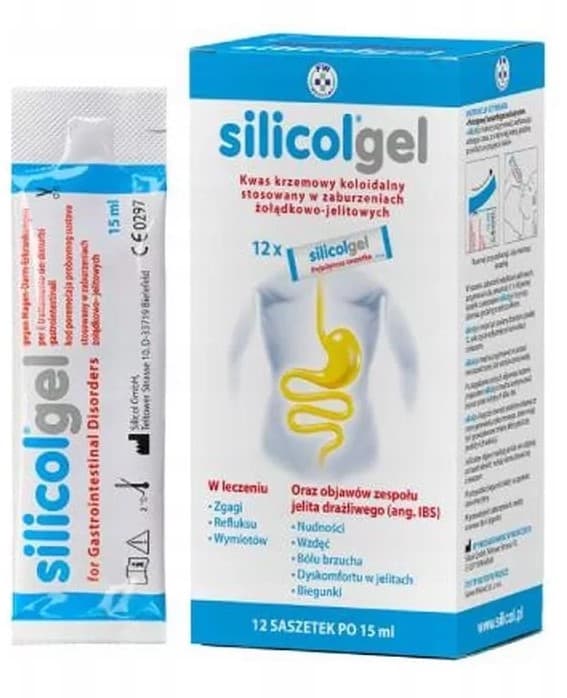 Silicolgel oral gel IBS UPPBLÅSTHET 12 dospåsar
