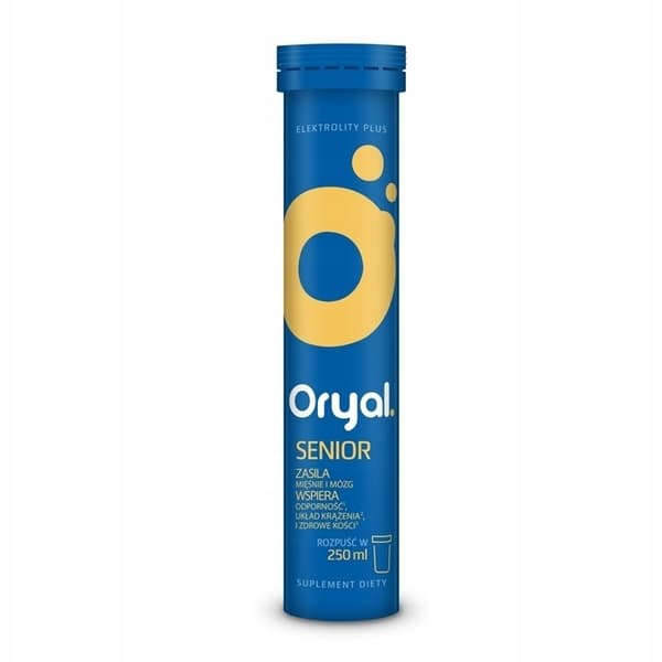 Oryal Senior elektrolyter vitaminer för seniorer x20