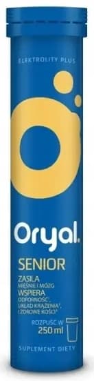 Oryal Senior elektrolyter vitaminer för seniorer x20