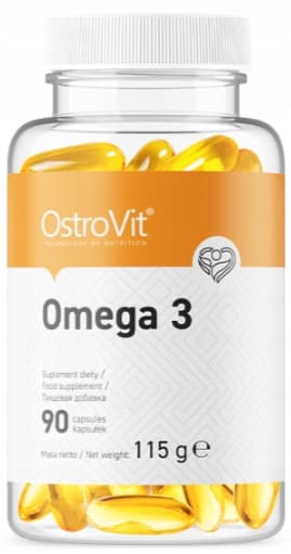 OstroVit Omega 3 fettsyror FRAN 90 kapslar.