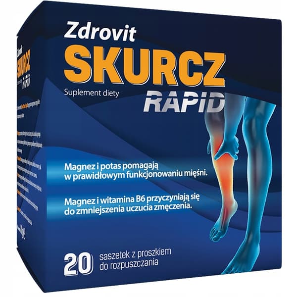 ZDROVIT SKIN RAPID magnesium vitamin B kalium x20