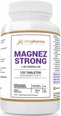 Miniatyrbild 1 av 2: Altopharma Magnesium Stark + Vitamin B6 120 tabletter.