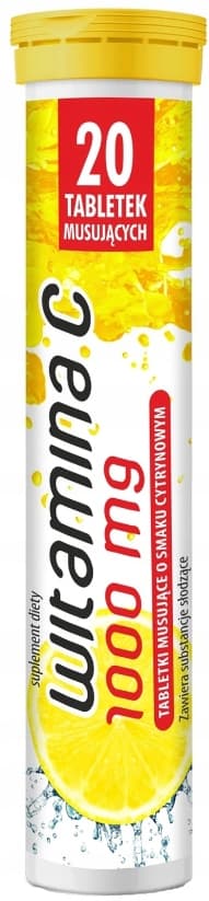 Vitamin C 1000 immunitet MBM 20 brustabletter