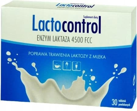 Lactocontrol laktosintolerans LACTASE 30 tabletter.