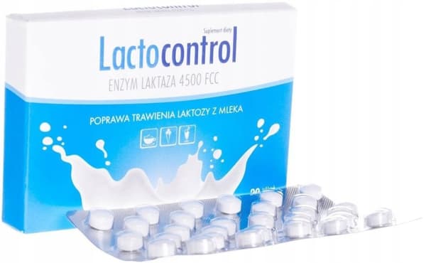 Lactocontrol laktosintolerans LACTASE 30 tabletter.