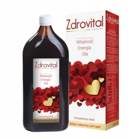 Zdrovit Zdrovital vitaminer och mineraler för seniorer