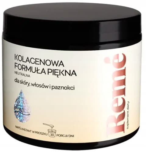 REME Kollagendrickspulver Skönhetsformula Neutral Smak 30 Portioner