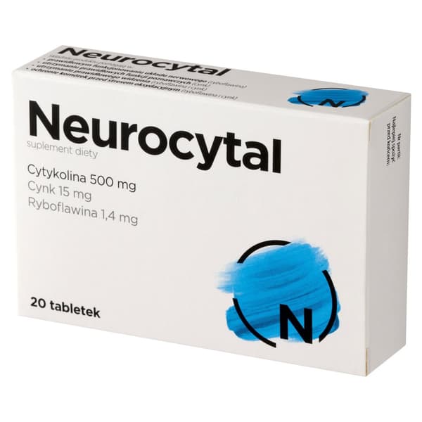 Neurocytal Aflofarm 20 tabletter
